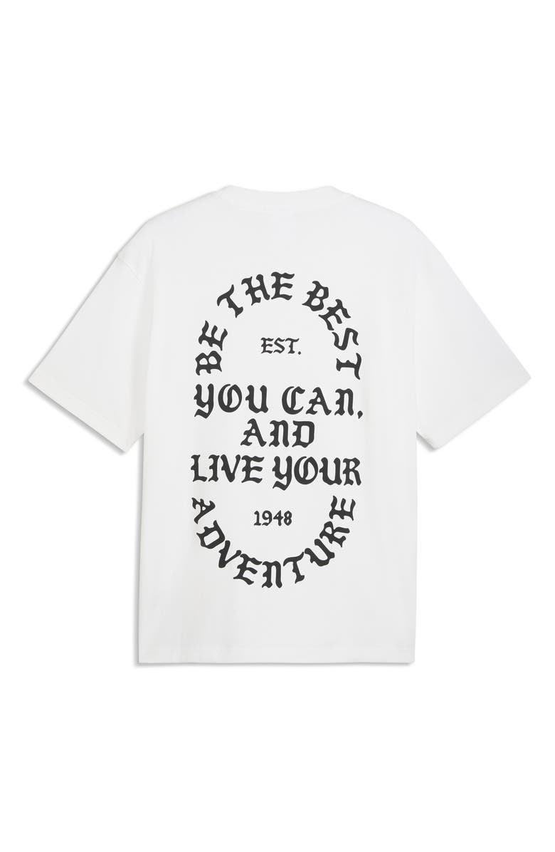 PUMA Now Court Graphic T-Shirt, Alternate, color, Puma White