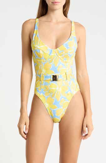 Sally Belted One-Piece Swimsuit