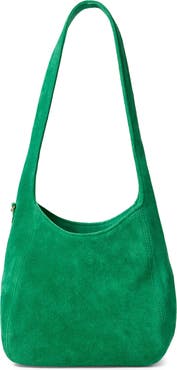 Clare V. Petit Bando Suede Shoulder Bag