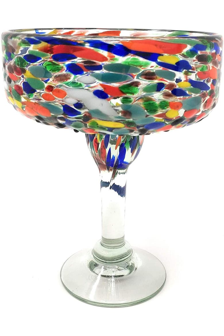 Confetti Rock Margarita Glasses - Set of 4, Alternate, color, Confetti