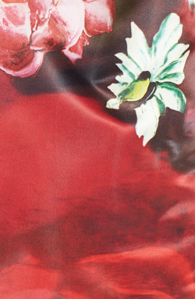 Ted Baker London 'Monny - Rose on Canvas' Full Skirt, Alternate, color,