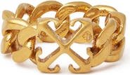Off-White Women's Arrow Chain Ring