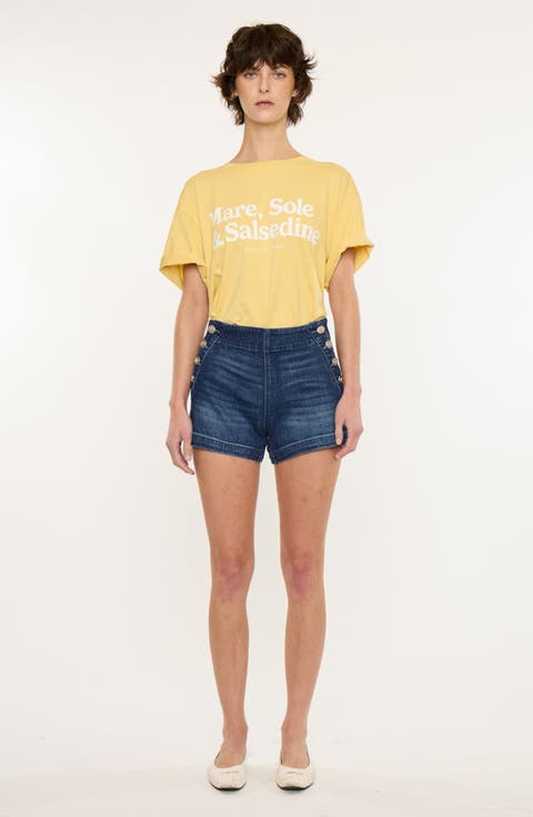 Sallie High Rise Shorts