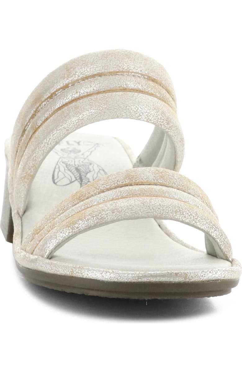 Fly London Eity Block Heel Sandal, Alternate, color, 001 Pearl