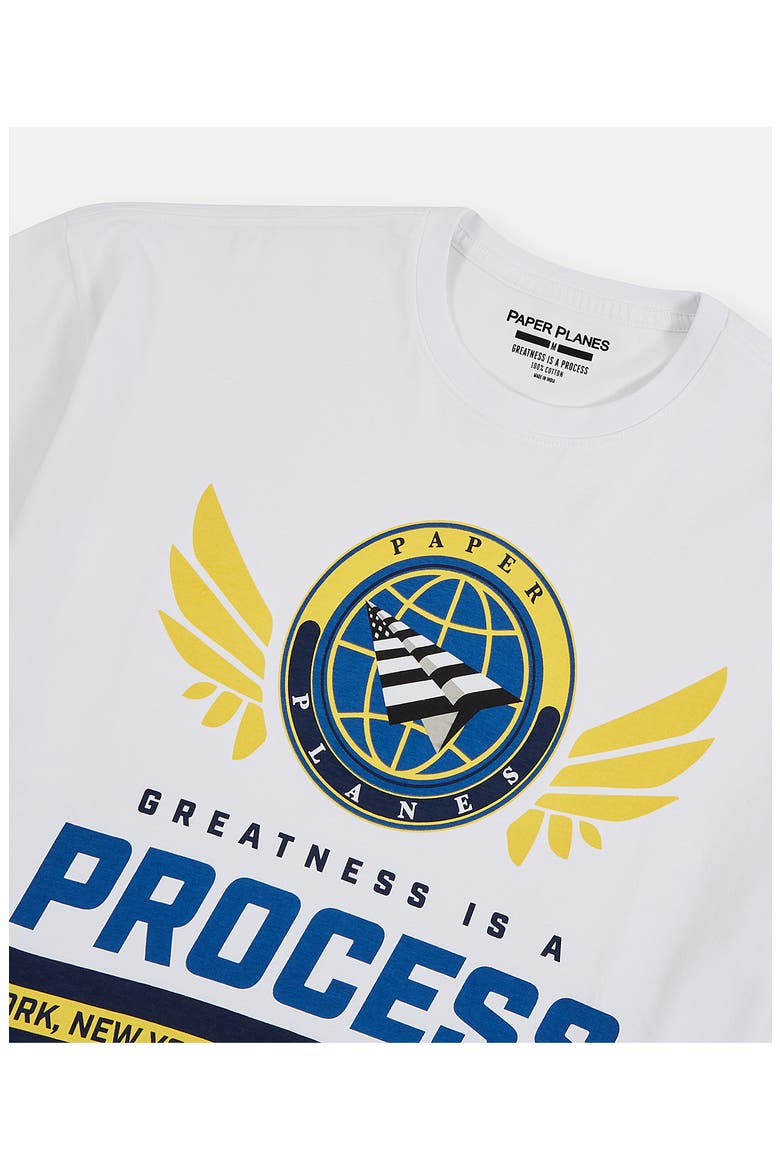 NY Dreams to Reality Graphic T-Shirt, Alternate, color, WHITE