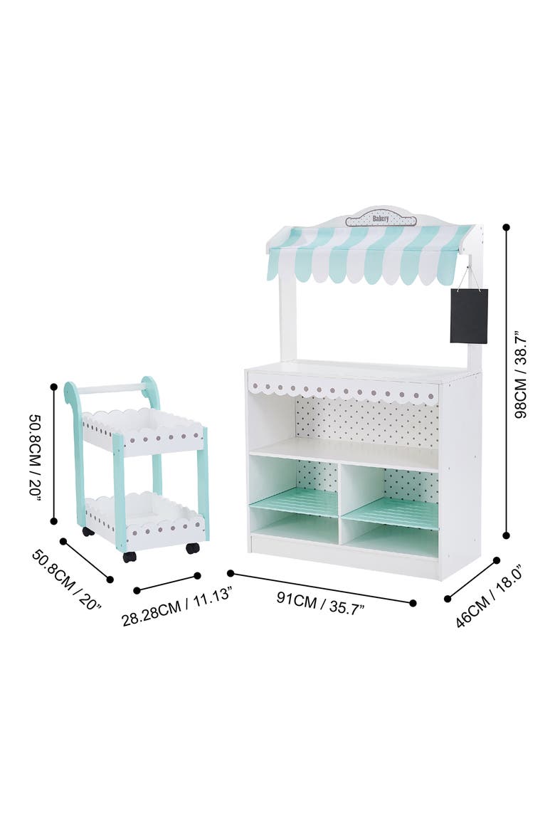 My Dream Bakery Playset, Alternate, color, WHITE / PETROL