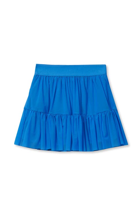 Girls Tiered Mesh Skort