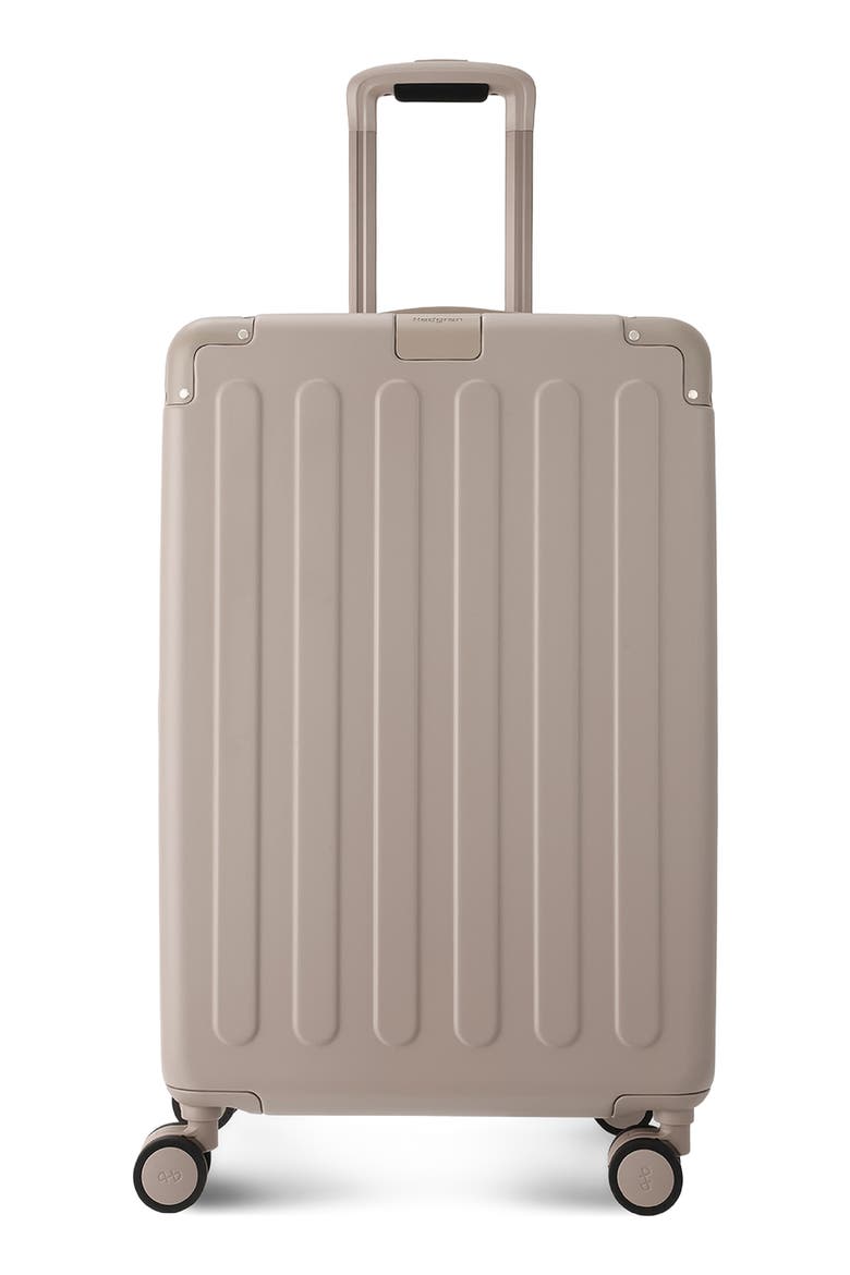Nostos Matte Medium Spinner Suitcase, Main, color, SAHARA