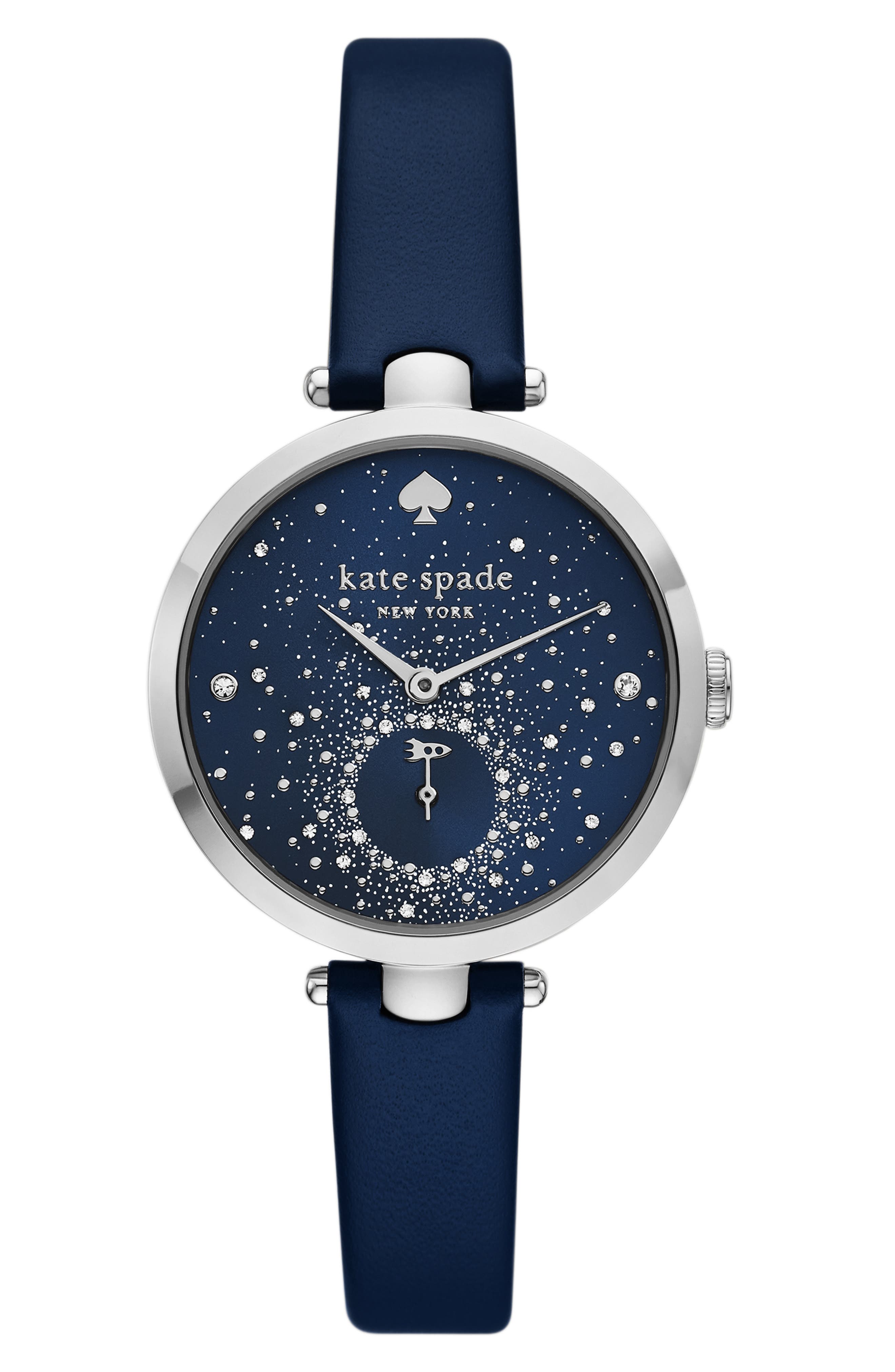 Kate Spade New York Metro Leather Women's Watch, KSW1209 - 時計