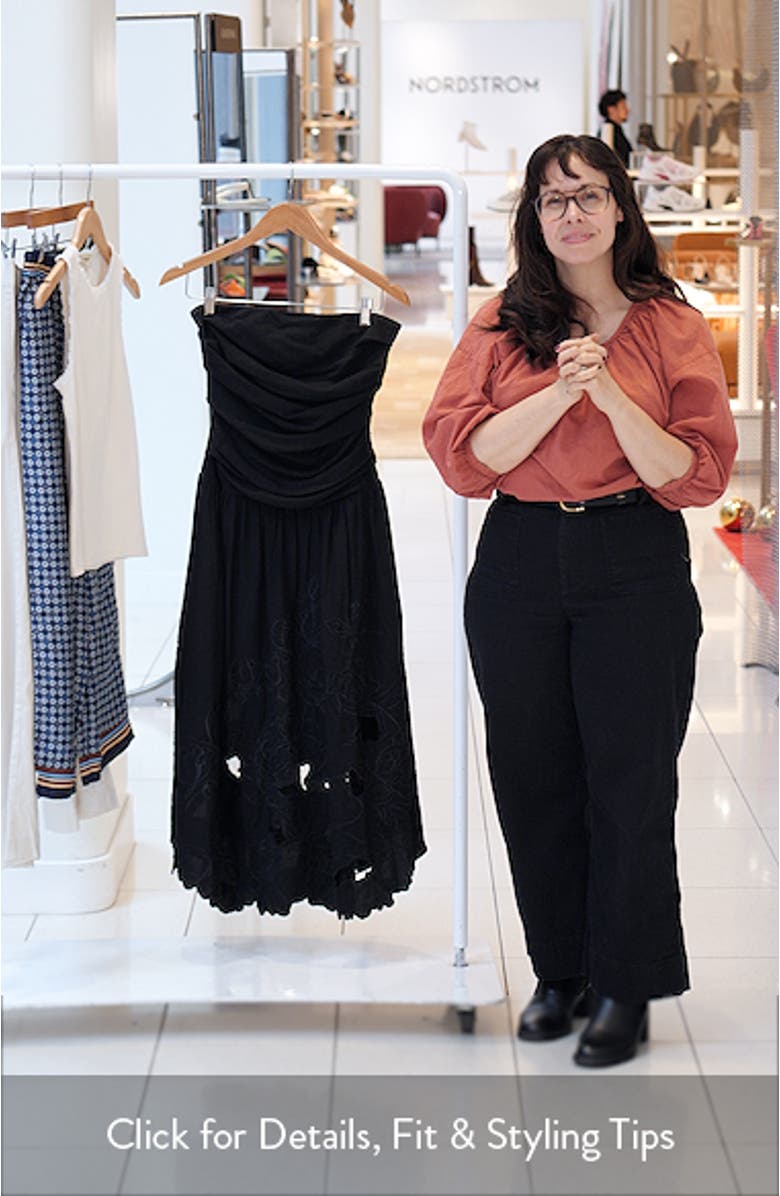 Mabel Embroidered Midi Dress, sales video thumbnail