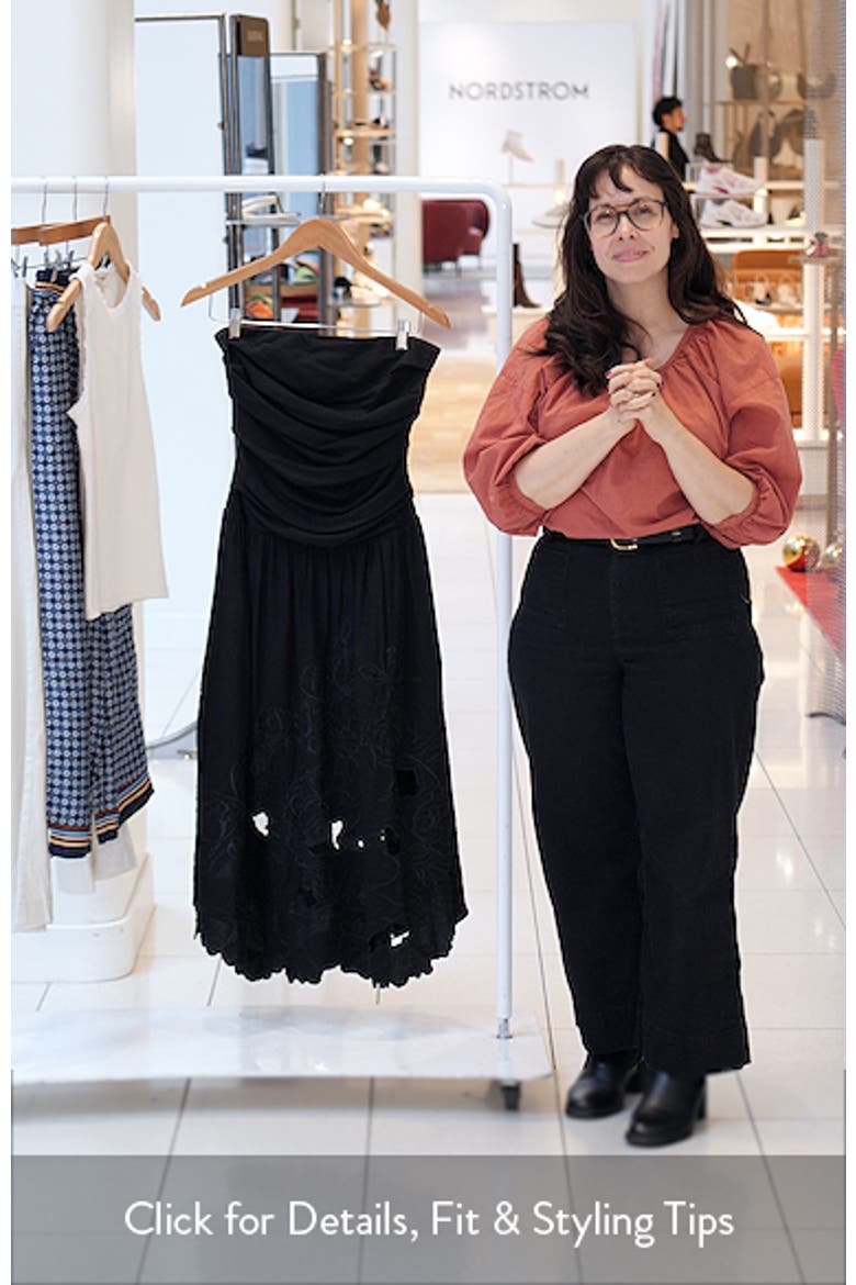 Mabel Embroidered Midi Dress video