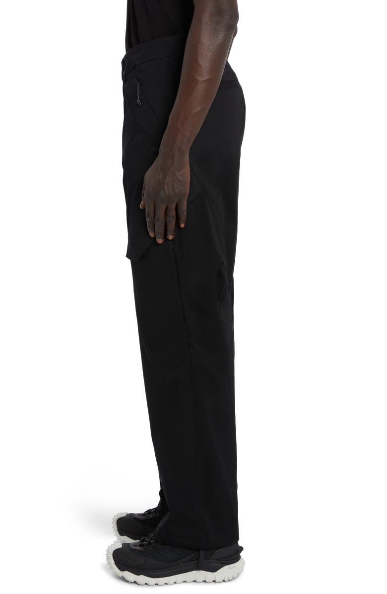 Moncler Cotton Stretch Gabardine Cargo Trousers, Alternate, color, 