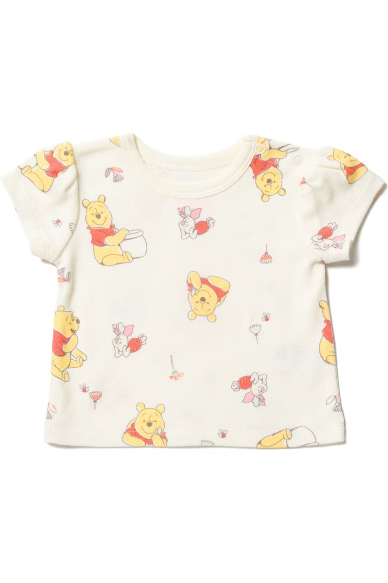 Winnie the Pooh 2-Piece Shortall and T-Shirt Set, Alternate, color, Pink Cream Pooh Piglet