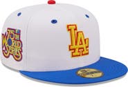 New Era Men's New Era White/Royal Los Angeles Dodgers 75th World Series Cherry Lolli 59FIFTY Fitted Hat