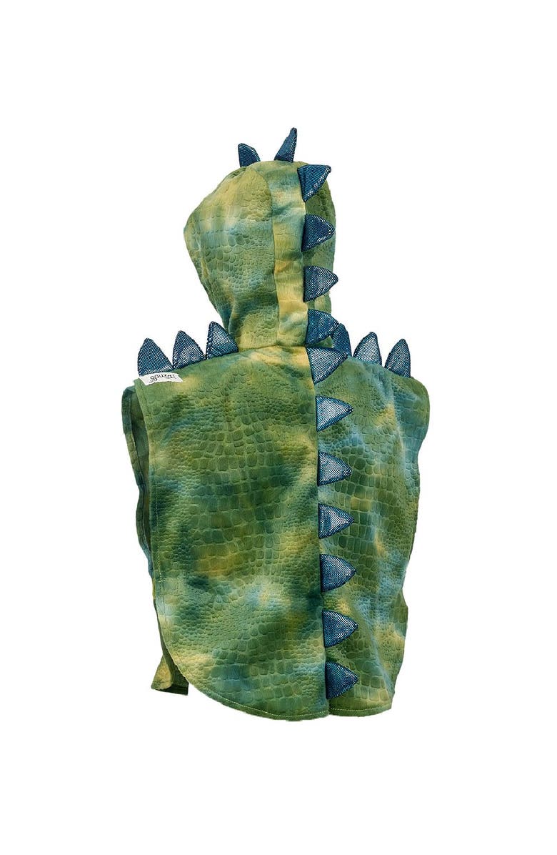 Souza Tyrannosaurus Costume Cape, Alternate, color, Green
