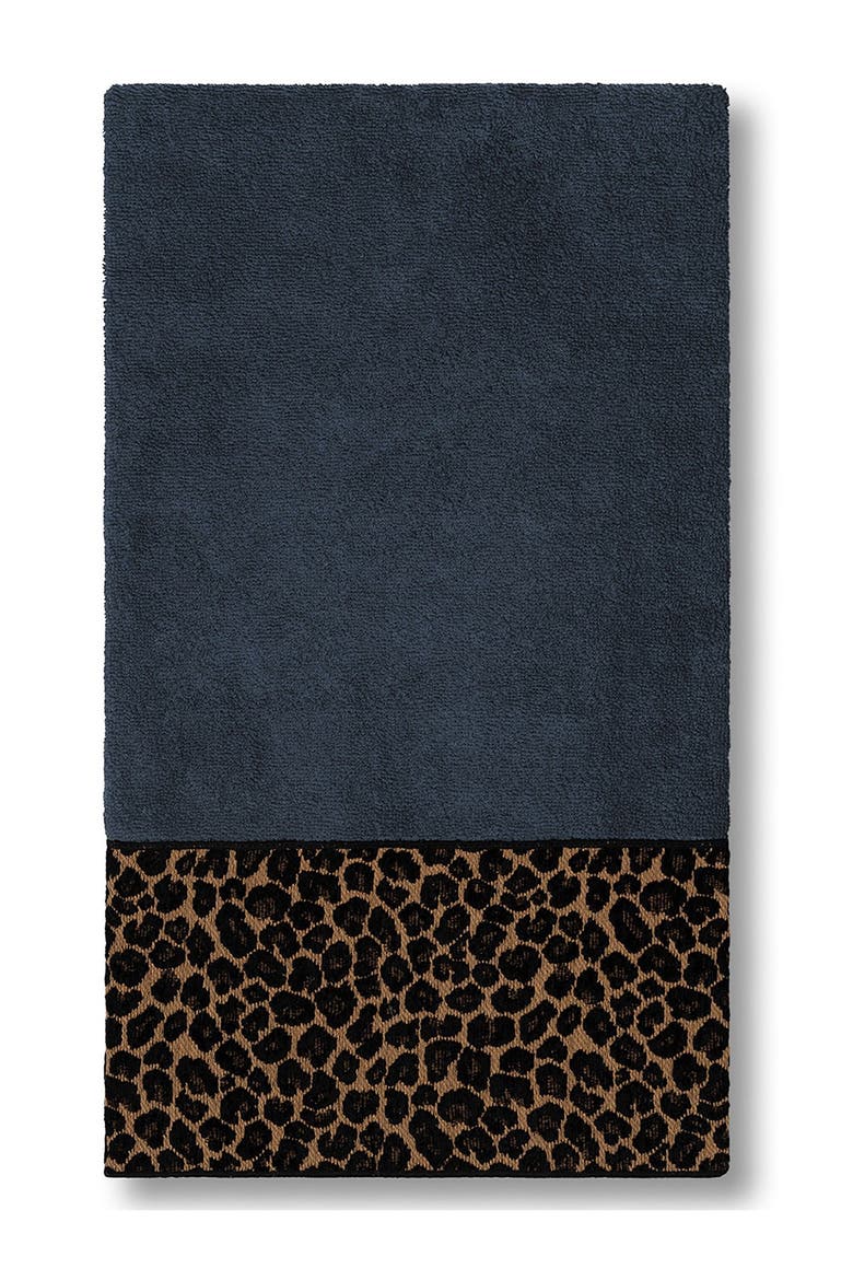 Spots Embellished Bath Towel - Midnight Blue, Main, color, MIDNIGHT BLUE
