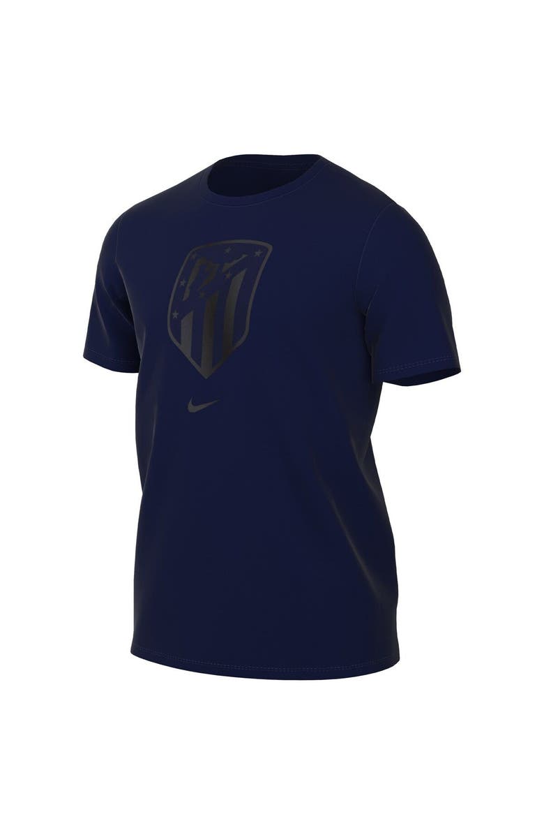 Nike Men's Nike Navy Atletico de Madrid Crest T-Shirt, Alternate, color, Navy