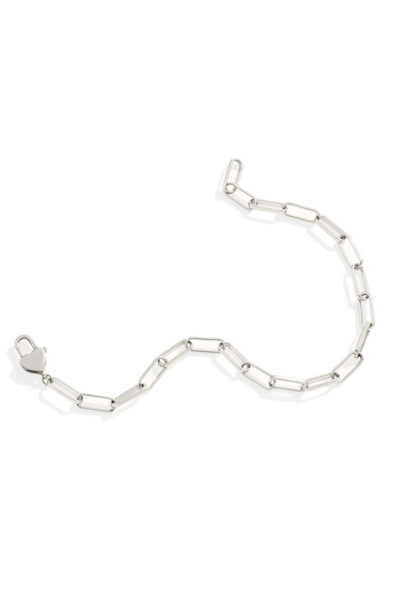 Mint & Lily Heart Padlock Bracelet, Alternate, color, Silver