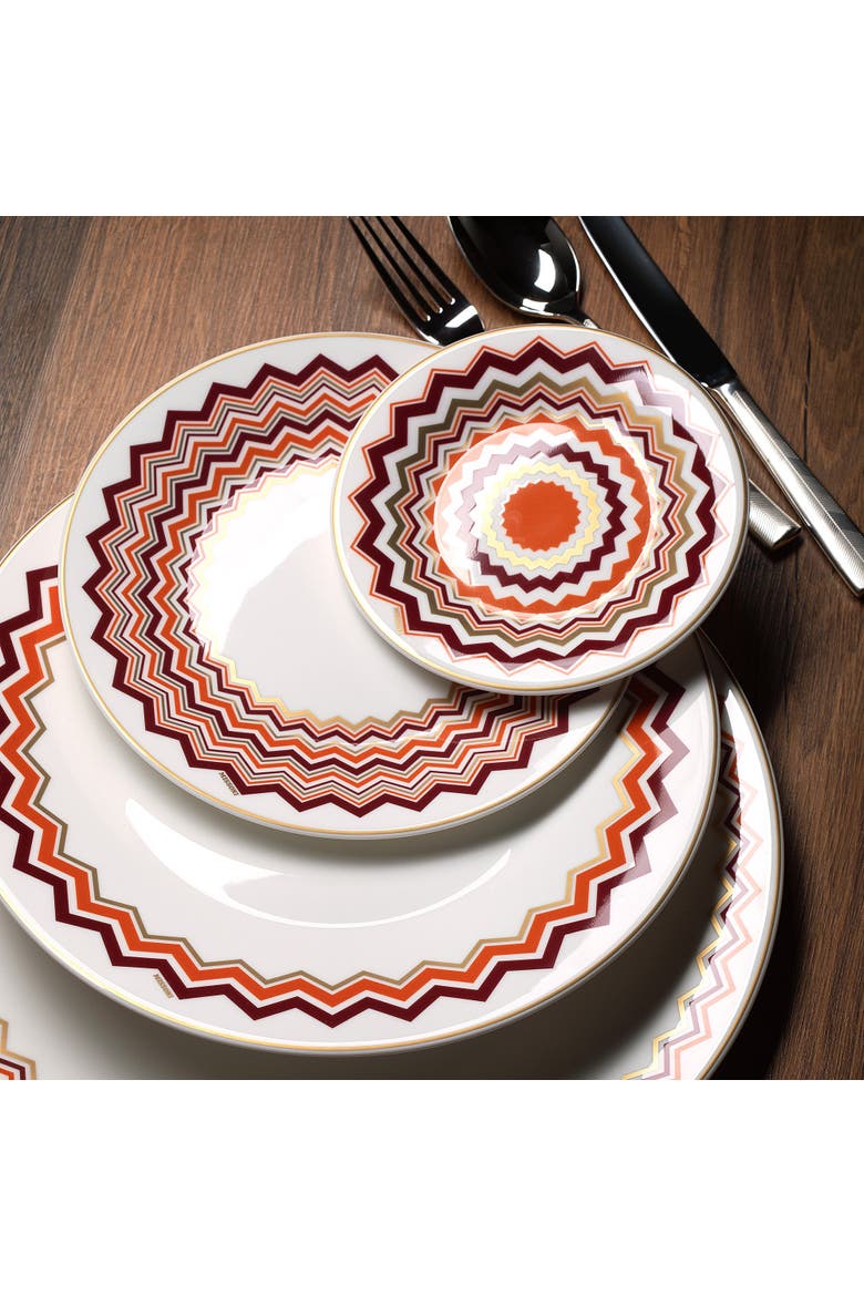 Dessert Plate 2 Pcs. Set, Alternate, color, Multicolor