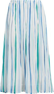 Cloth & Stone Pleated Midi Skirt