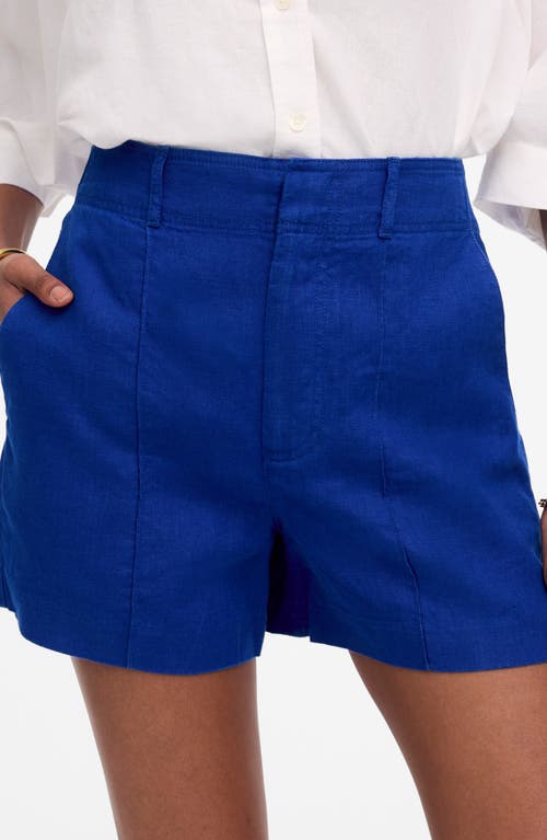 Madewell Linen Trouser Shorts