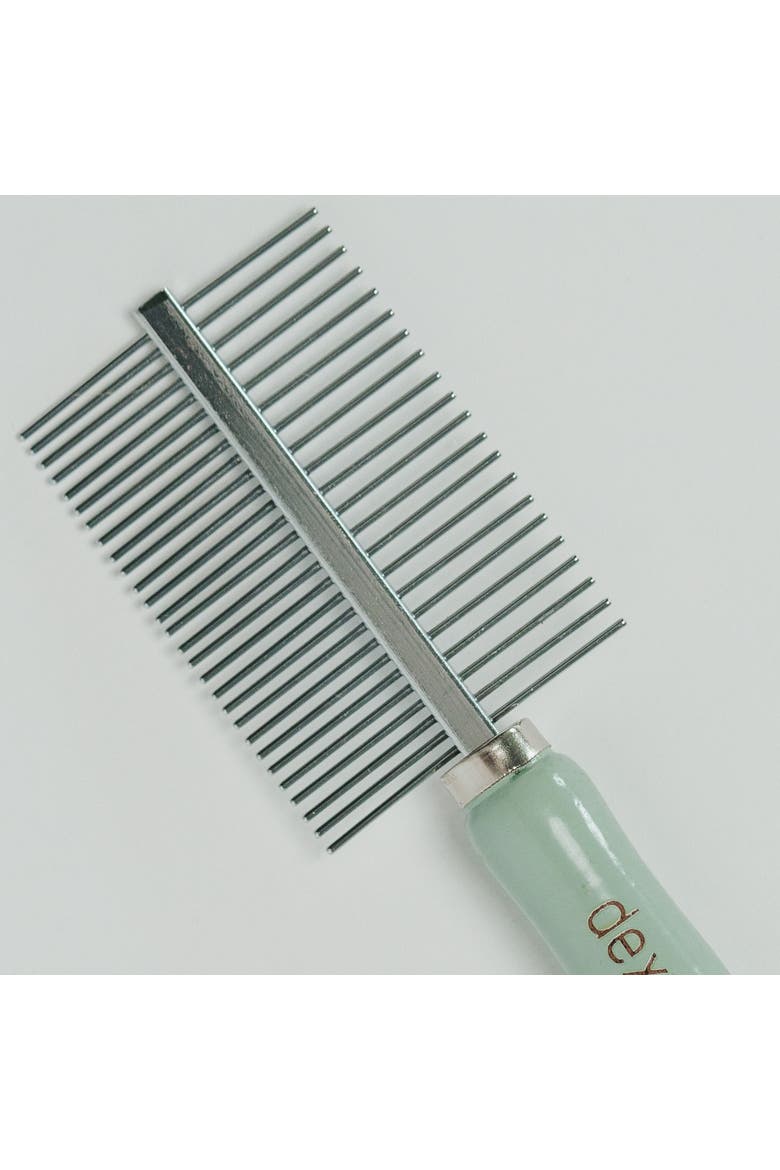 Stainless Steel Pet Comb, Sage Green, Dog & Cat Grooming Tool, Alternate, color, Green