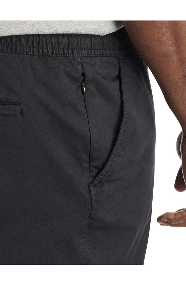 True Nation by DXL Big & Tall All-Day Slim Fit Joggers, Alternate, color, Jet Black