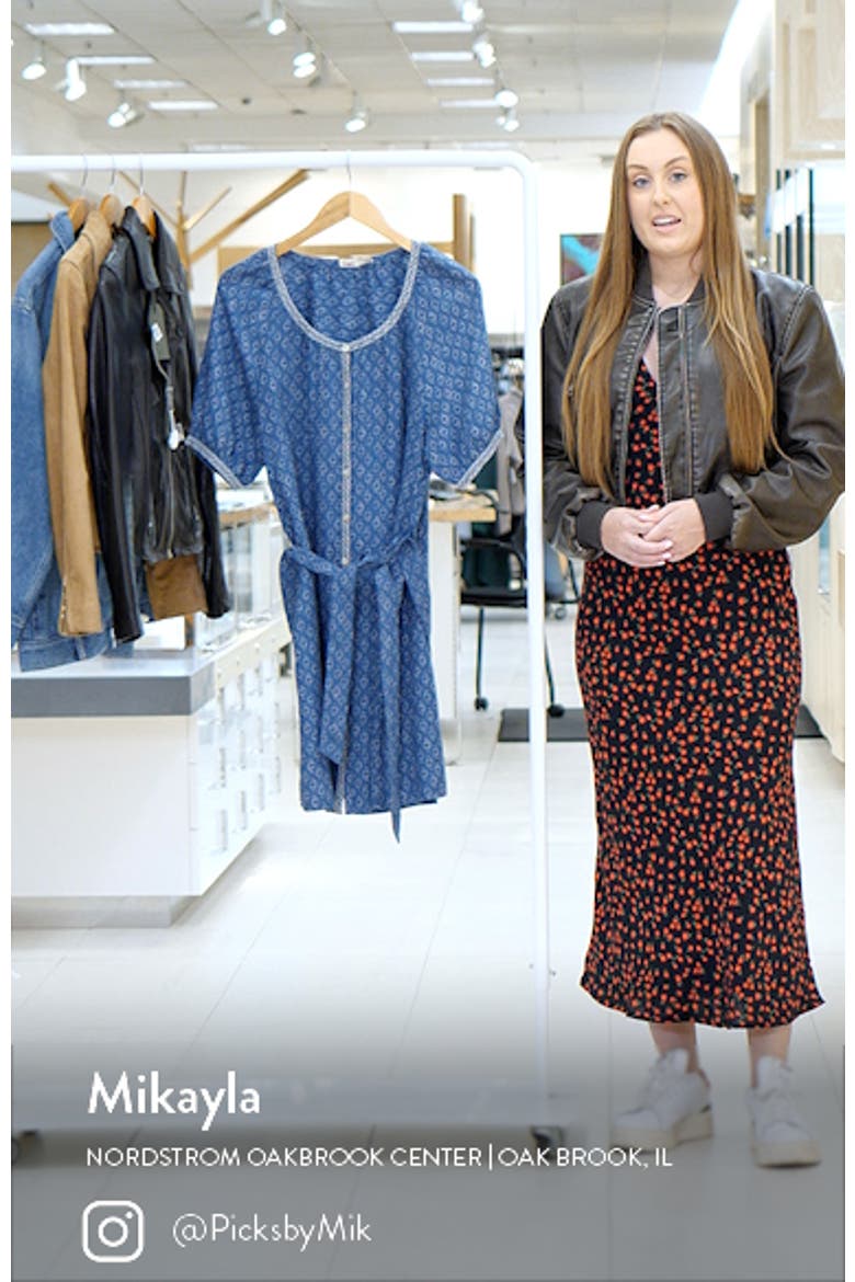Carmel Linen Button-Up Minidress video