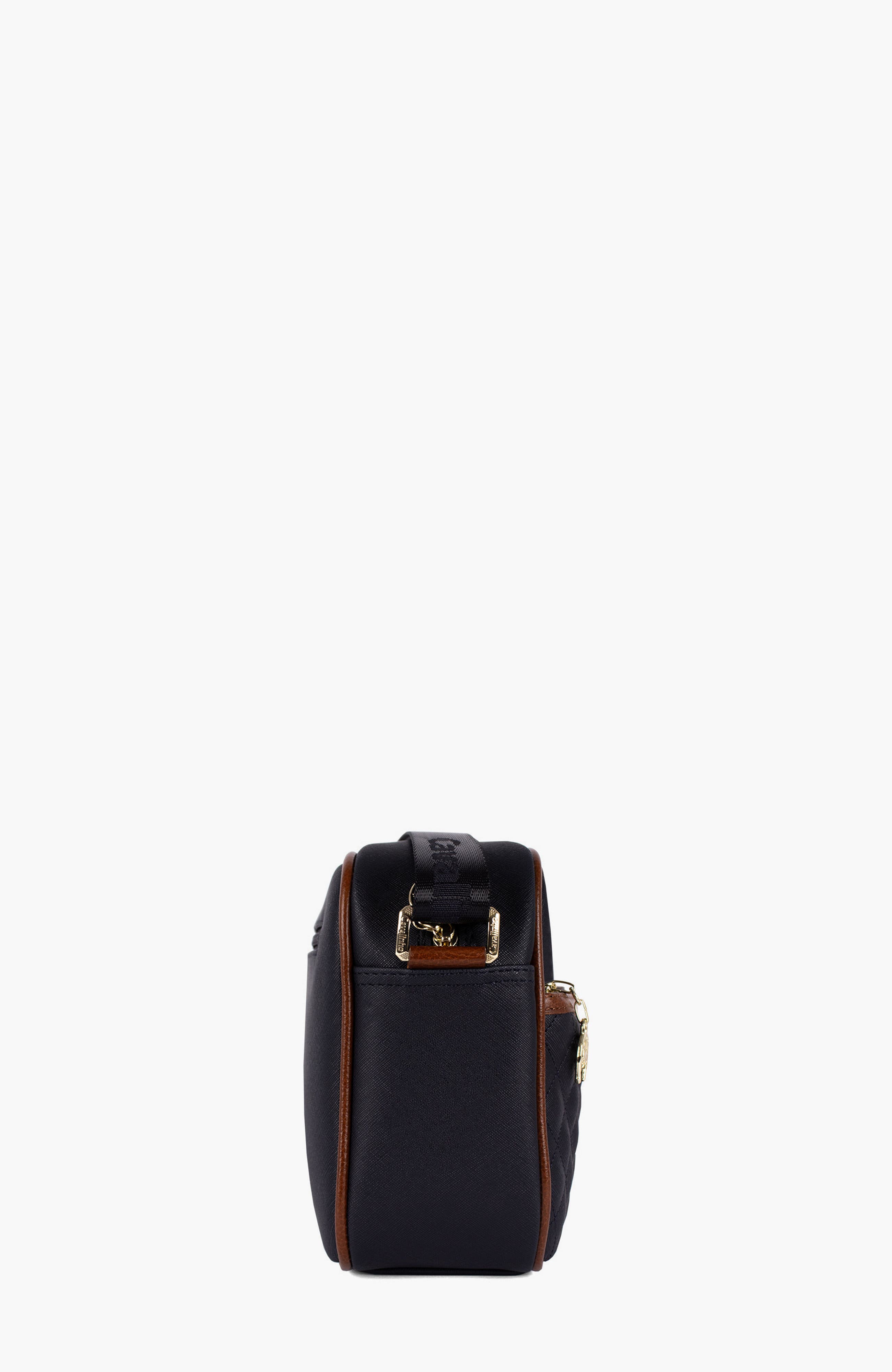 Sublime 324 Crossbody Bag, Alternate, color, Navy / White / Brown