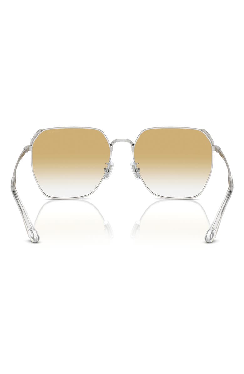 COACH 60mm Square Gradient Sunglasses, Alternate, color,