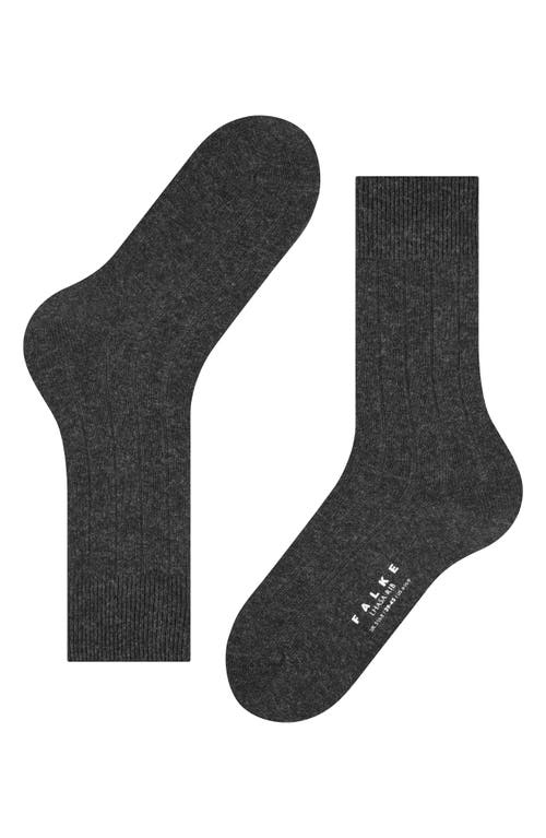 Falke Lhasa Wool Blend Socks In Gray