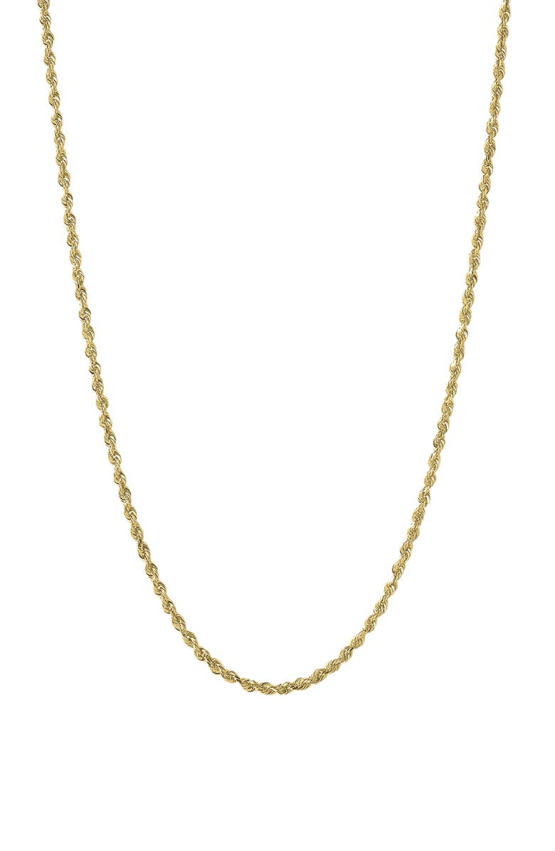 Awe Inspired Twisted Rope Chain Necklace, Main, color, 
