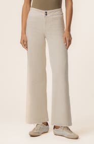KUT from the Kloth Meg Welt Pocket Wide Leg Corduroy Pants