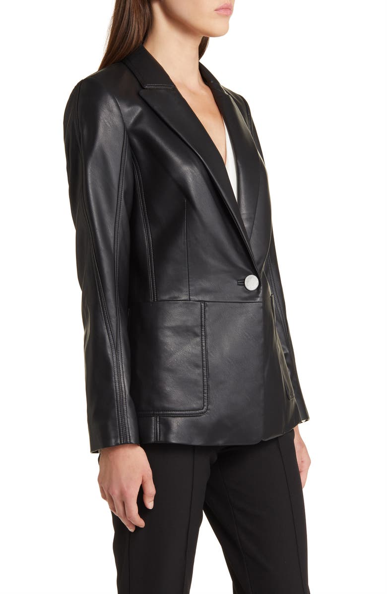 KOBI HALPERIN Benji Faux Leather Jacket, Alternate, color, 