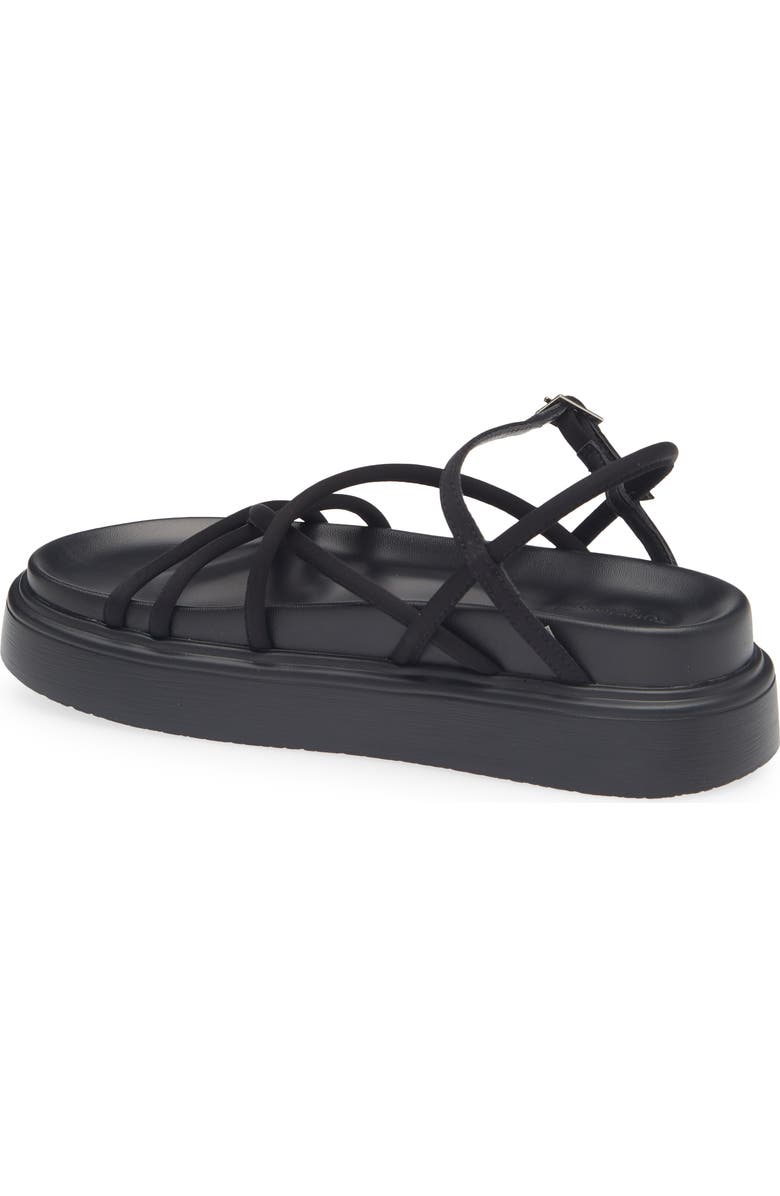 Tony Bianco Jett Strappy Platform Sandal, Alternate, color, Black Scuba