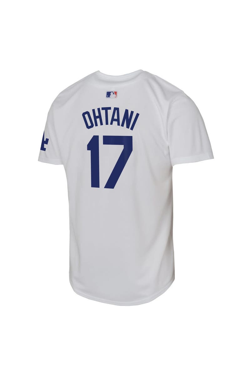Nike Youth Nike Shohei Ohtani White Los Angeles Dodgers Home Limited Player Jersey, Alternate, color, White