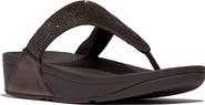 FitFlop Lulu Crystal embellished toe-post sandals