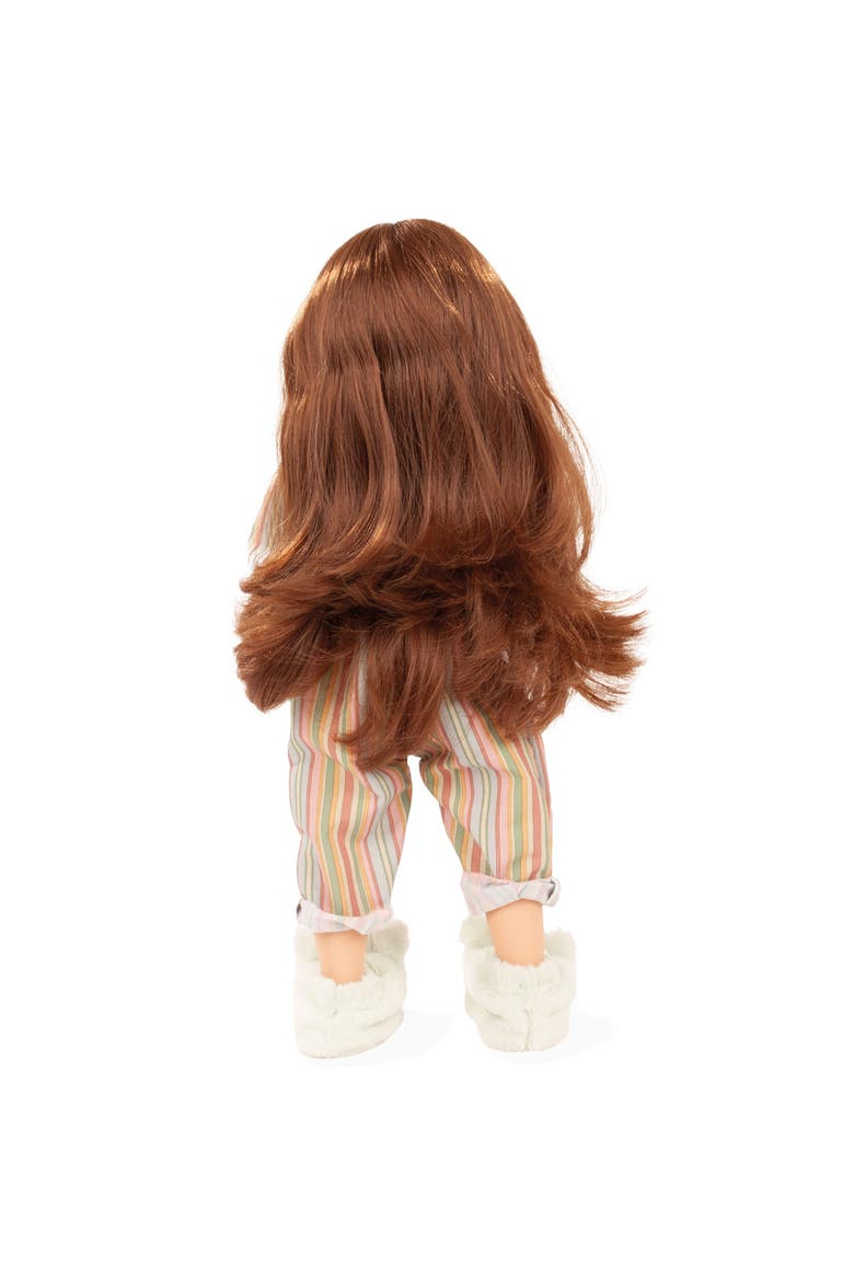 Little Kidz, Grete PJ Party, 14 Inch Standing Posable Doll, Kids 3+, Alternate, color, Multicolored