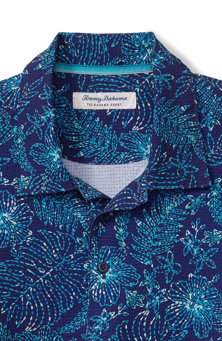 Tommy Bahama Bahama Coast Azul Burst IslandZone<sup>®</sup> Polo, Alternate, color, Bering Blue