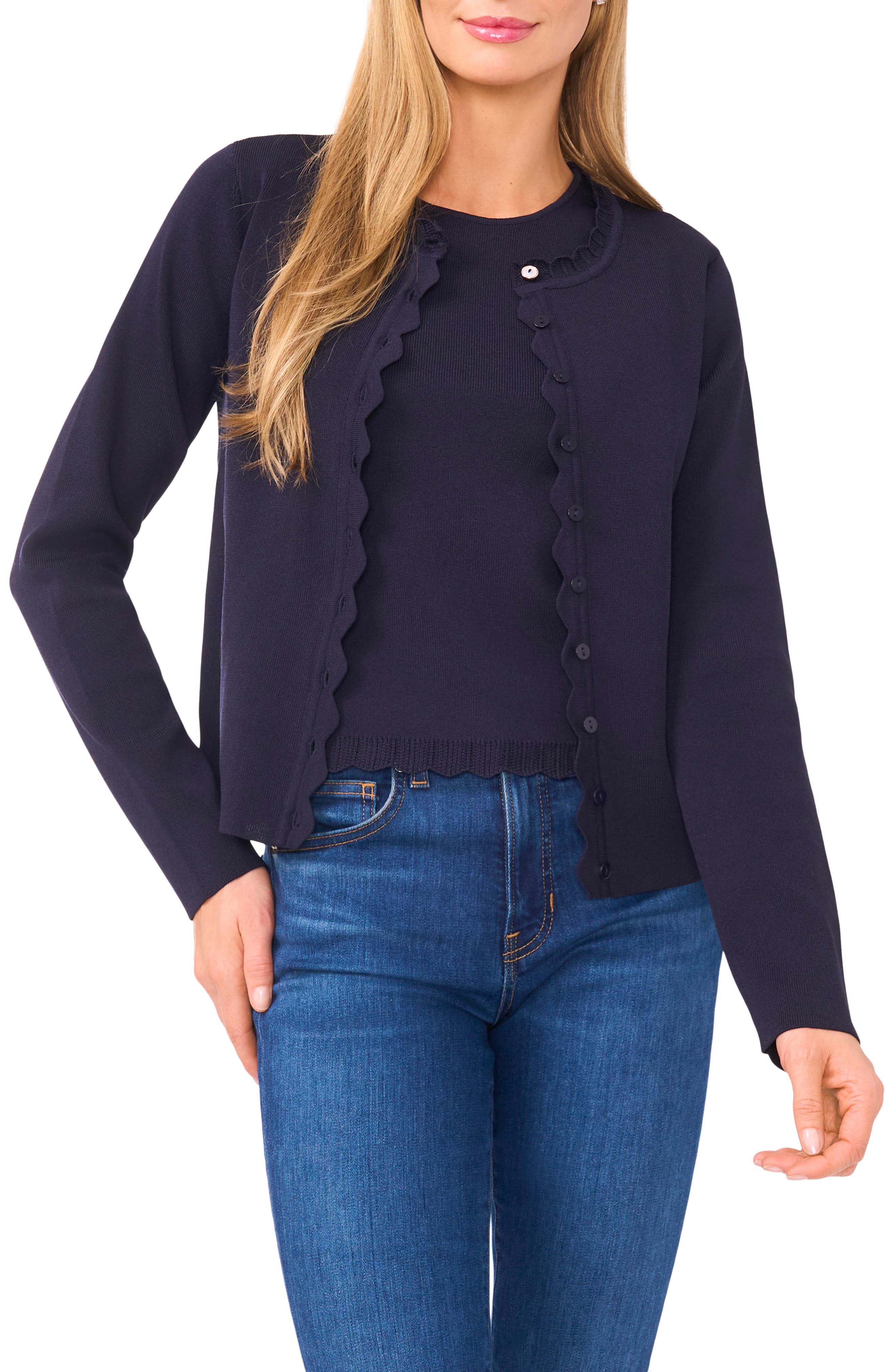 Ted Baker Scallop Detail Cardigan