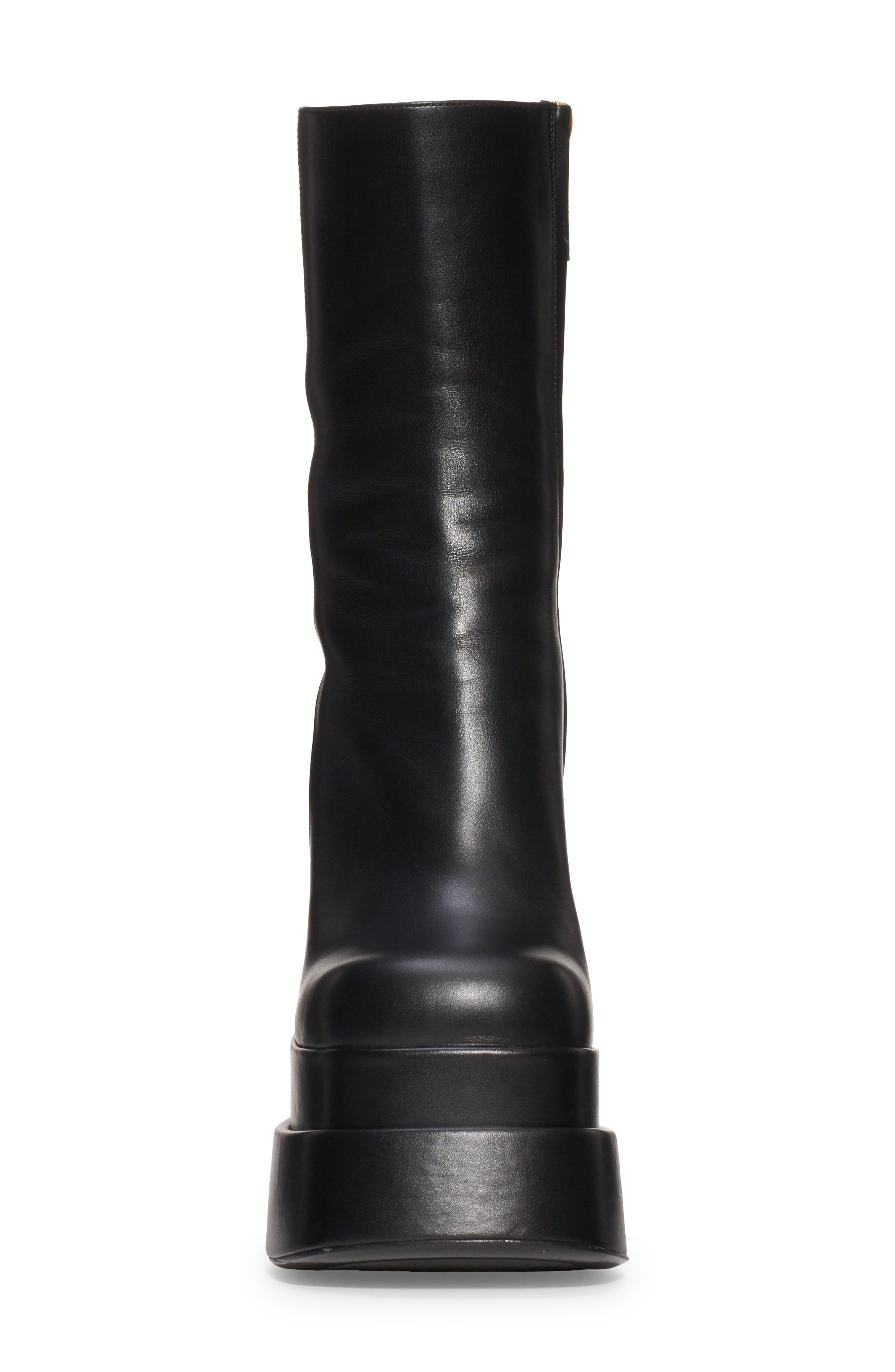 Versace Platform Bootie, Alternate, color, 