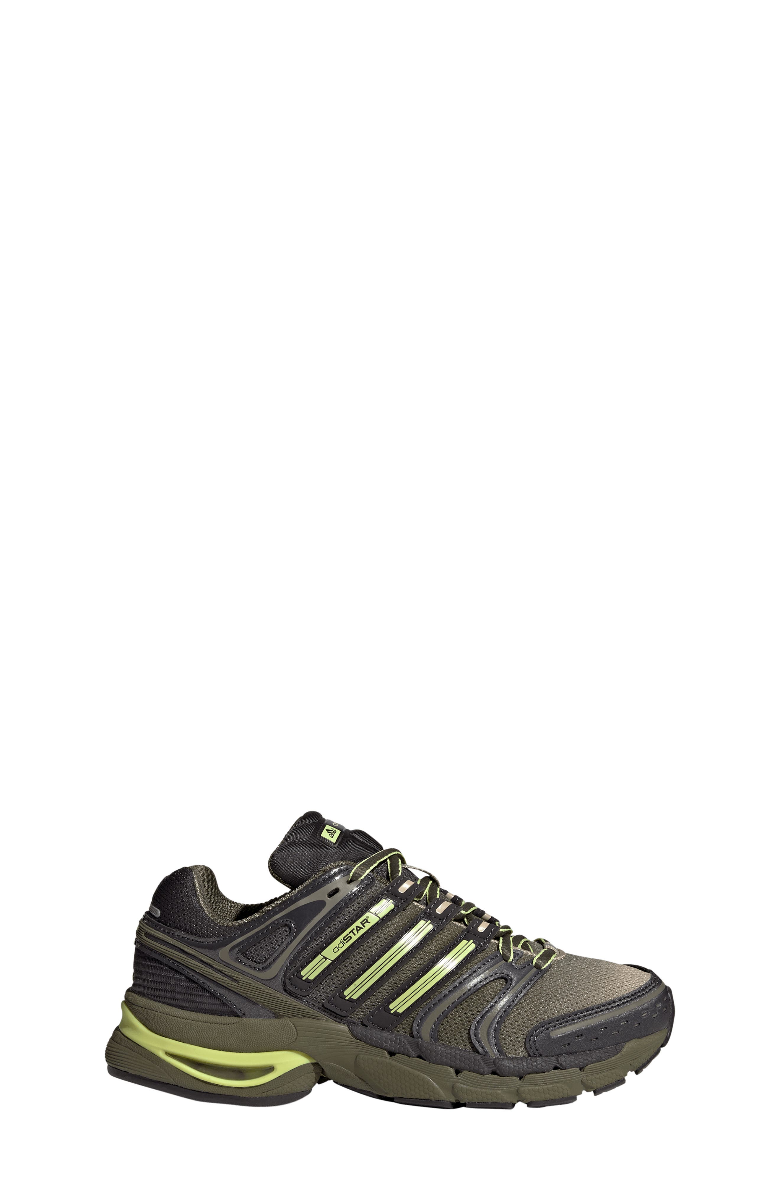 adidas Kids
 Adistar Control 5 Sneaker, Alternate, color, Khaki/ Yellow/ Olive