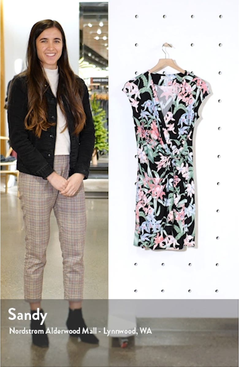 Orchid Isle Faux Wrap Dress, sales video thumbnail