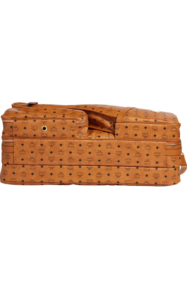 MCM Vintage Visetos Coated Canvas Tennis Bag, Alternate, color,