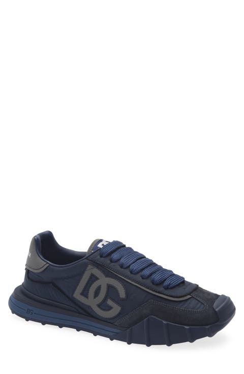 Leather & Textile Athletic Sneaker