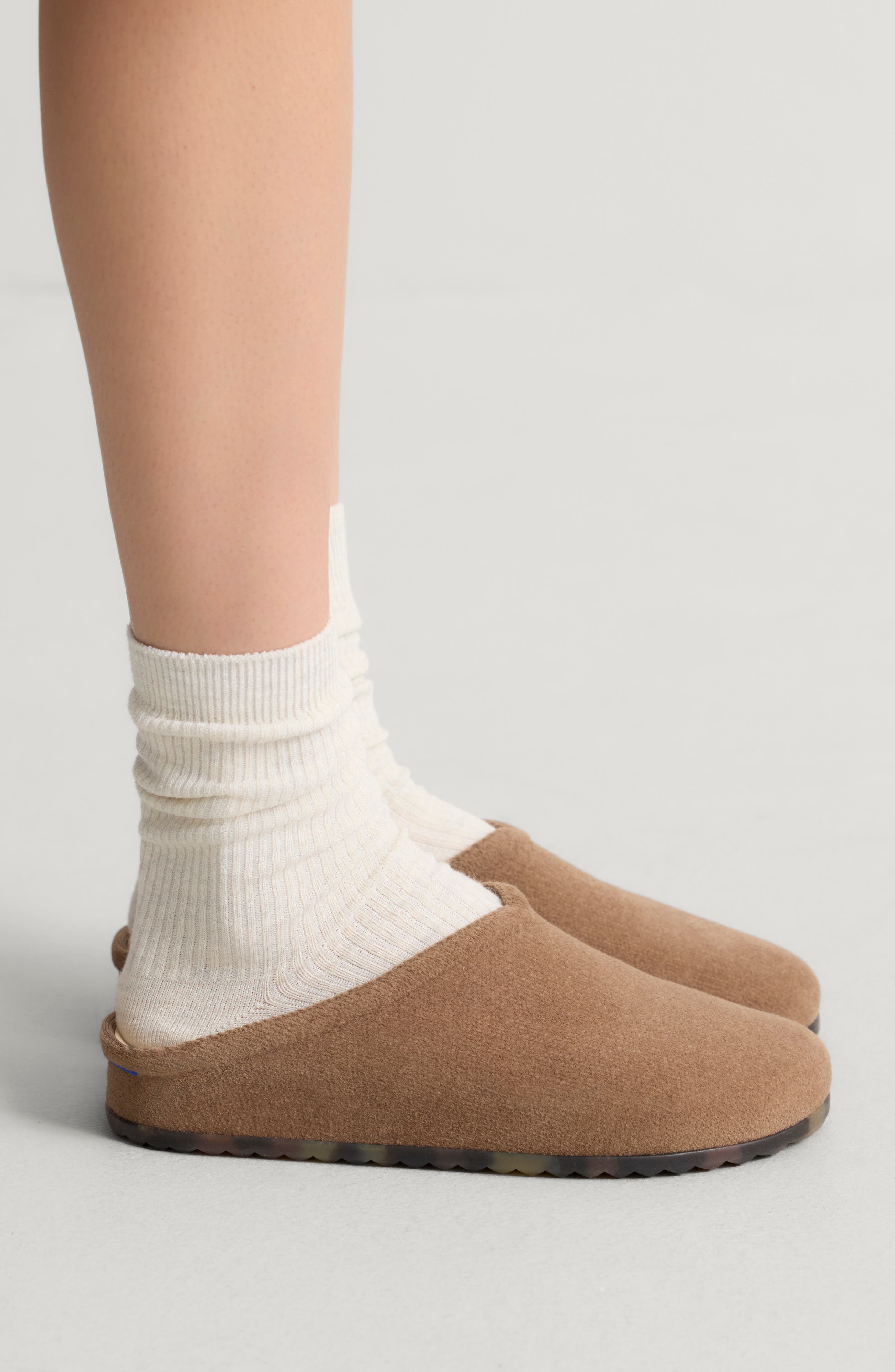 The ReVelvet Casual Clog, Alternate, color, RE-VELVET PORTOBELLO