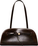 Tory Burch Romy Suede Bauletto Shoulder Bag