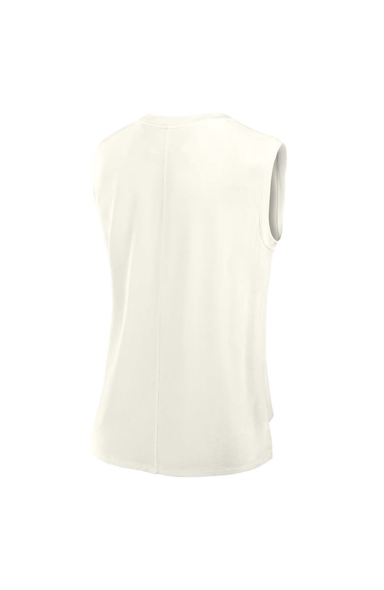 FANATICS Women's Fanatics Cream Cincinnati Bengals Studio Embrace Tank Top, Alternate, color, Cream