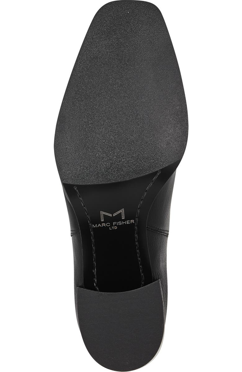 Marc Fisher LTD Taline Croc-Embossed Square Toe Boot, Alternate, color,