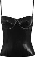 HOUSE OF CB Noella Latex Corset Top